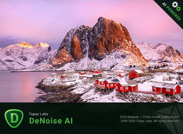 软件-图片智能降噪去颗粒处理软件+PS插件 Topaz DeNoise AI 2.2.4-小新卖蜡笔