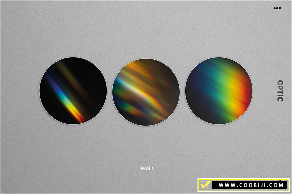 素材-6套非常逼真的光学/棱镜/彩虹漏光光影效果PS叠层图片素材插图1