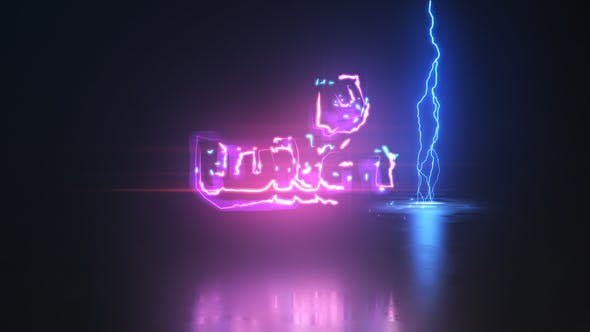 黑暗雷霆闪电LOGO标志片头展示 Electric Energy Logo Intro插图